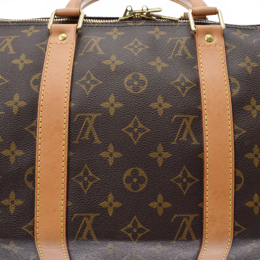 中古】LOUIS づらし VUITTON(ルイヴィトン) キーポル50 ボストンバッグ モノグラム・キャンバス