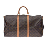 LOUIS VUITTON ルイヴィトン モノグラム キーポルバンドリエール50 ブラウン M41416 ユニセックス モノグラムキャンバス ボストンバッグ Bランク 中古 銀蔵