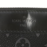 LOUIS VUITTON ルイヴィトン モノグラム エクリプス ポシェットディスカバリー 黒/グレー M62291 メンズ モノグラムキャンバス クラッチバッグ ABランク 中古 銀蔵