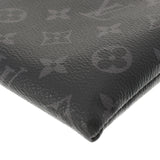 LOUIS VUITTON ルイヴィトン モノグラム エクリプス ポシェットディスカバリー 黒/グレー M62291 メンズ モノグラムキャンバス クラッチバッグ ABランク 中古 銀蔵