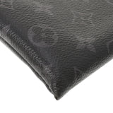 LOUIS VUITTON ルイヴィトン モノグラム エクリプス ポシェットディスカバリー 黒/グレー M62291 メンズ モノグラムキャンバス クラッチバッグ ABランク 中古 銀蔵