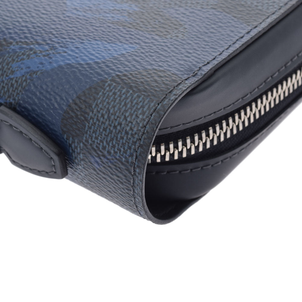 ルイヴィトンコバルト カモフラージュ ジッピーXL 14137