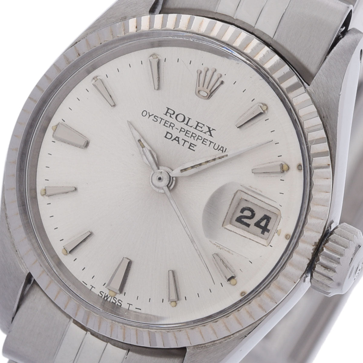 ロレックスオイスターパーペチュアル デイト アンティーク レディース 腕時計 6517 ROLEX 中古 – 銀蔵オンライン