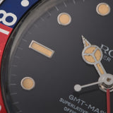 ROLEX ロレックス GMTマスター 赤青ベゼル トリチウム 16750 メンズ SS 腕時計 自動巻き 黒文字盤 ABランク 中古 銀蔵