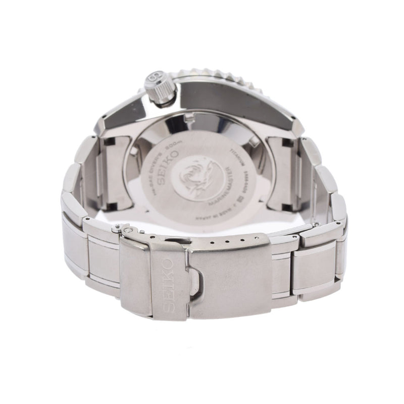 SEIKO セイコー プロスペックス マリーンマスター SBDB001 メンズ TI 腕時計 自動巻き ブラック文字盤 Aランク 中古 銀蔵