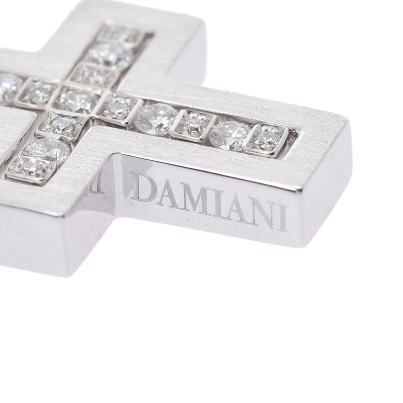 DAMIANI ダミアーニ ベルエポック クロスダイヤ  ユニセックス K18WG ネックレス Aランク 中古 銀蔵