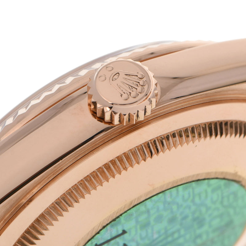 ROLEX ロレックス デイデイト 10Pダイヤ 118235A メンズ PG 腕時計 自動巻き ピンク文字盤 Aランク 中古 銀蔵