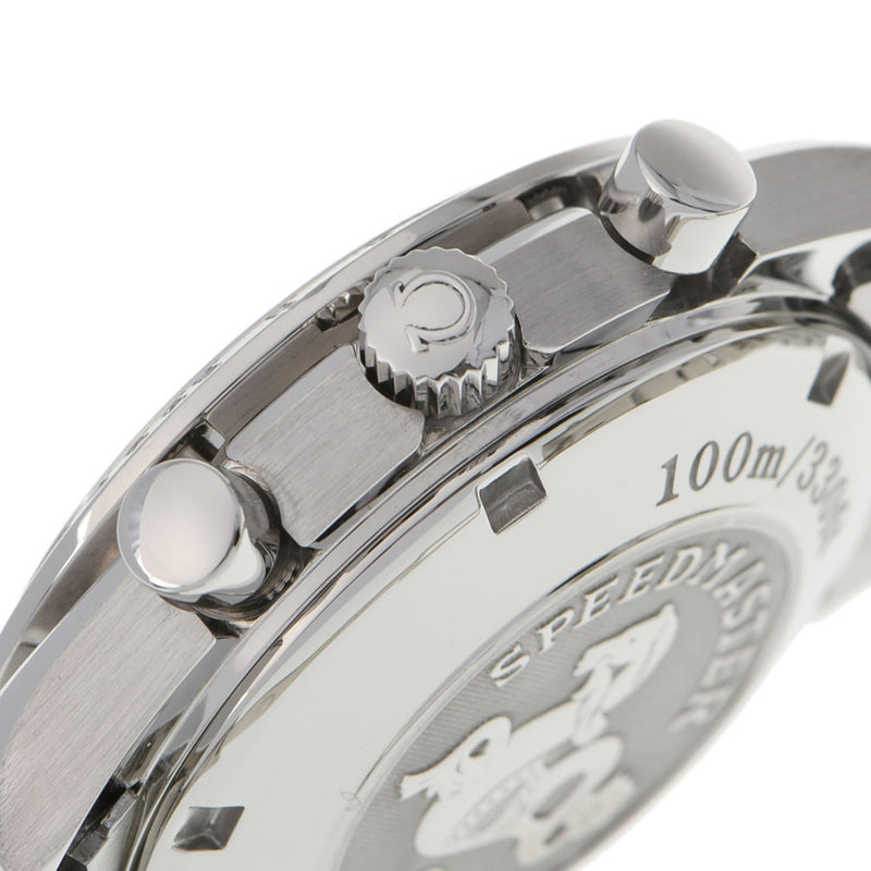 OMEGA オメガ スピードマスターデイト 3211.30 メンズ SS 腕時計 自動巻き シルバー文字盤 Aランク 中古 銀蔵