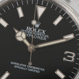 ROLEX ロレックス エクスプローラー1 トリチウム 14270 メンズ SS 腕時計 自動巻き 黒文字盤 Aランク 中古 銀蔵