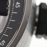 LOUIS VUITTON ルイヴィトン タンブールクロノ レガッタ Q102R メンズ SS/TI/ラバー 腕時計 自動巻き グレー文字盤 Aランク 中古 銀蔵
