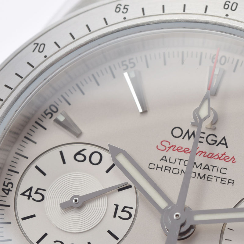 OMEGA オメガ オメガ スピードマスター デイト  323.10.40.40.02.001 メンズ SS 腕時計 自動巻き シルバー文字盤 Aランク 中古 銀蔵