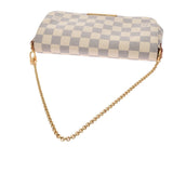 LOUIS VUITTON ルイヴィトン ダミエ アズール フェイボリットPM 白 N41277 レディース ダミエアズールキャンバス 2WAYバッグ ABランク 中古 銀蔵