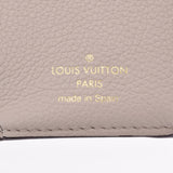 LOUIS VUITTON ルイヴィトン ポルトフォイユ ロックミニ グレージュ M69340 レディース レザー 三つ折り財布 Aランク 中古 銀蔵