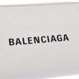 BALENCIAGA バレンシアガ エヴリデイ コインケース 白 505049 ユニセックス カーフ コインケース ABランク 中古 銀蔵