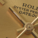 ROLEX ロレックス デイトジャスト 69178 レディース YG 腕時計 自動巻き シャンパン文字盤 Aランク 中古 銀蔵