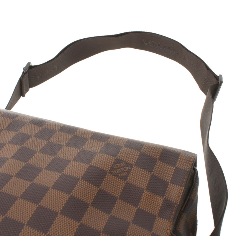 LOUIS VUITTON ルイヴィトン ダミエ ナヴィグリオ  ブラウン N45255 ユニセックス ダミエキャンバス ショルダーバッグ ABランク 中古 銀蔵