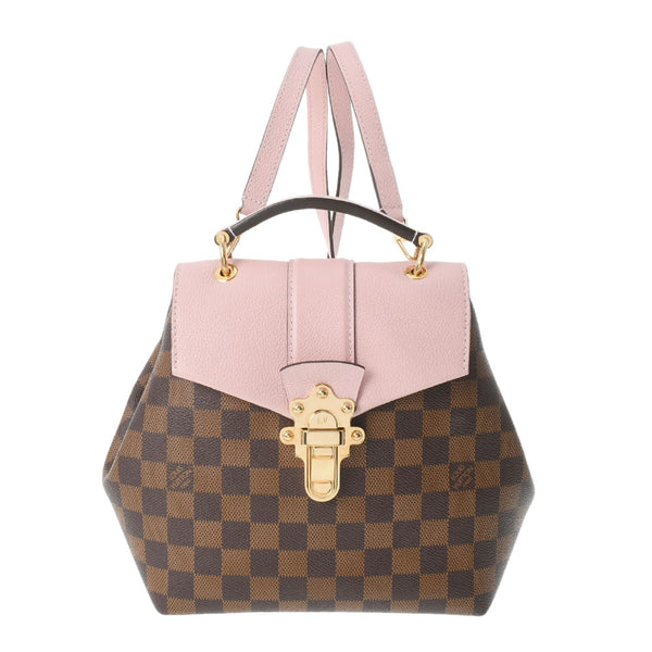 LOUIS VUITTON ルイヴィトン ダミエ クラブトン バックパック  マグノリア N42262 レディース ダミエキャンバス レザー リュック・デイパック ABランク 中古 銀蔵