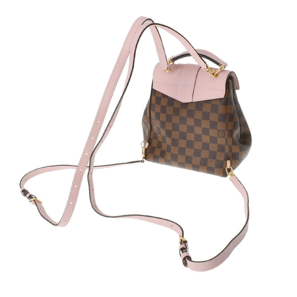 LOUIS VUITTON ルイヴィトン ダミエ クラブトン バックパック  マグノリア N42262 レディース ダミエキャンバス レザー リュック・デイパック ABランク 中古 銀蔵