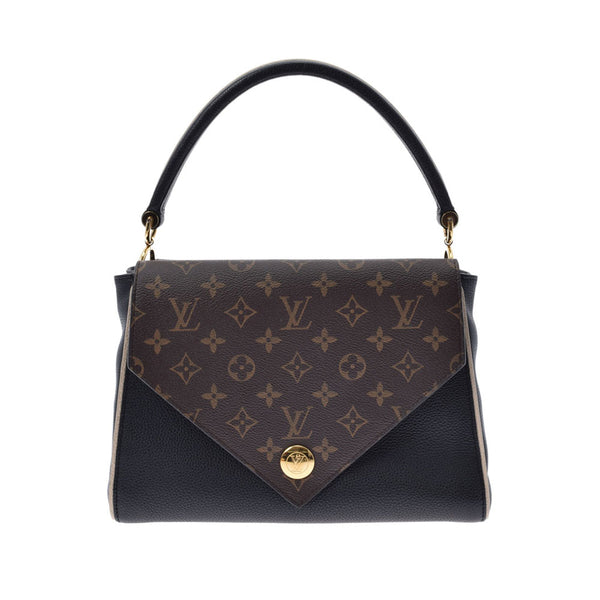 LOUIS VUITTON ルイヴィトン モノグラム ドゥブル V M54439 レディース モノグラムキャンバス ハンドバッグ Aランク 中古 銀蔵