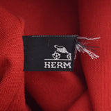 HERMES エルメス ポロションミミル セール品 ピンク/レッド ユニセックス キャンバス ショルダーバッグ ABランク 中古 銀蔵