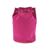 HERMES エルメス ポロションミミル セール品 ピンク/レッド ユニセックス キャンバス ショルダーバッグ ABランク 中古 銀蔵