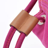 HERMES エルメス ポロションミミル セール品 ピンク/レッド ユニセックス キャンバス ショルダーバッグ ABランク 中古 銀蔵