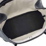 HERMES エルメス ガーデンパーティ PM 黒 パラジウム金具 C刻印(2018年頃) ユニセックス ネゴンダ ハンドバッグ Aランク 中古 銀蔵