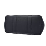 HERMES エルメス ガーデンパーティ PM 黒 パラジウム金具 C刻印(2018年頃) ユニセックス ネゴンダ ハンドバッグ Aランク 中古 銀蔵