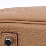 HERMES エルメス バーキン 35 タバックキャメル シルバー金具 □L刻印(2008年頃) ユニセックス トリヨンクレマンス ハンドバッグ Aランク 中古 銀蔵