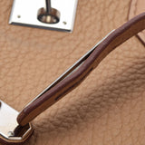 HERMES エルメス バーキン 35 タバックキャメル シルバー金具 □L刻印(2008年頃) ユニセックス トリヨンクレマンス ハンドバッグ Aランク 中古 銀蔵