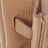 HERMES エルメス バーキン 35 タバックキャメル シルバー金具 □L刻印(2008年頃) ユニセックス トリヨンクレマンス ハンドバッグ Aランク 中古 銀蔵