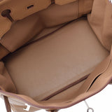 HERMES エルメス バーキン 35 タバックキャメル シルバー金具 □L刻印(2008年頃) ユニセックス トリヨンクレマンス ハンドバッグ Aランク 中古 銀蔵