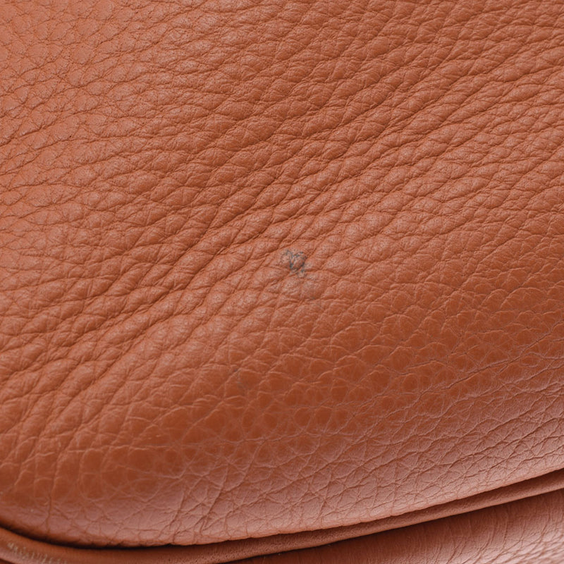 HERMES エルメス クリスティーヌ  ノワゼット シルバー金具 □B刻印(1998年頃) レディース トリヨンクレマンス  ショルダーバッグ ABランク 中古 銀蔵