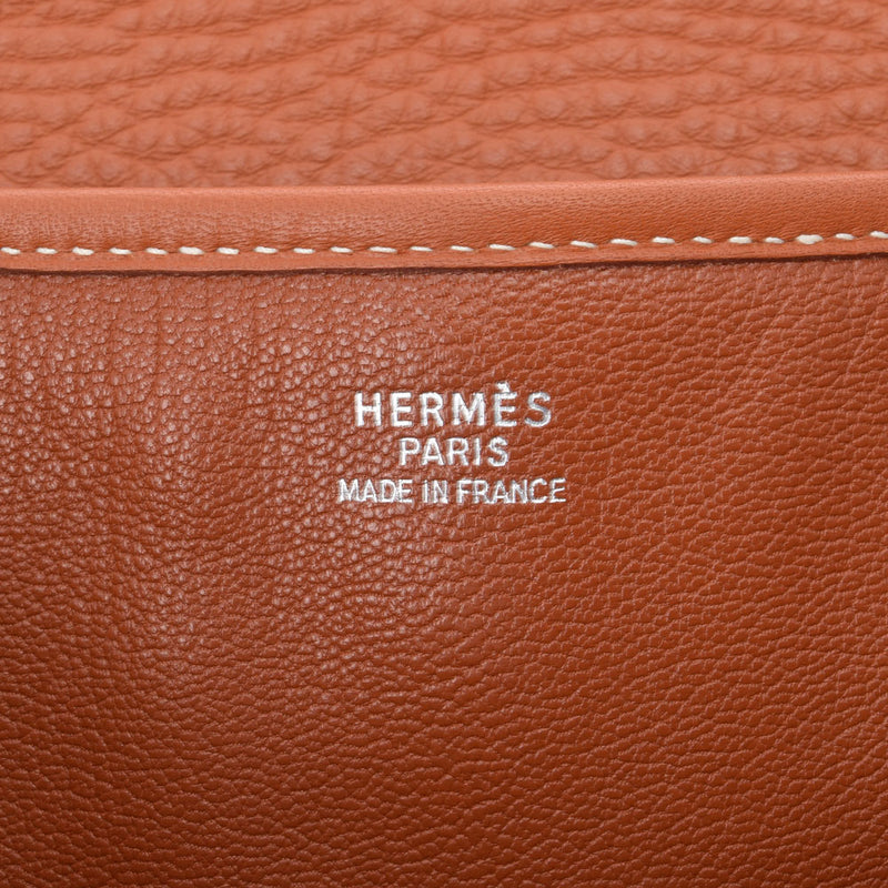 HERMES エルメス クリスティーヌ  ノワゼット シルバー金具 □B刻印(1998年頃) レディース トリヨンクレマンス  ショルダーバッグ ABランク 中古 銀蔵