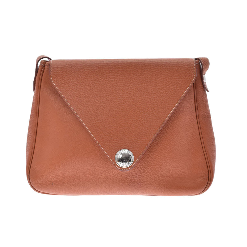 HERMES エルメス クリスティーヌ  ノワゼット シルバー金具 □B刻印(1998年頃) レディース トリヨンクレマンス  ショルダーバッグ ABランク 中古 銀蔵