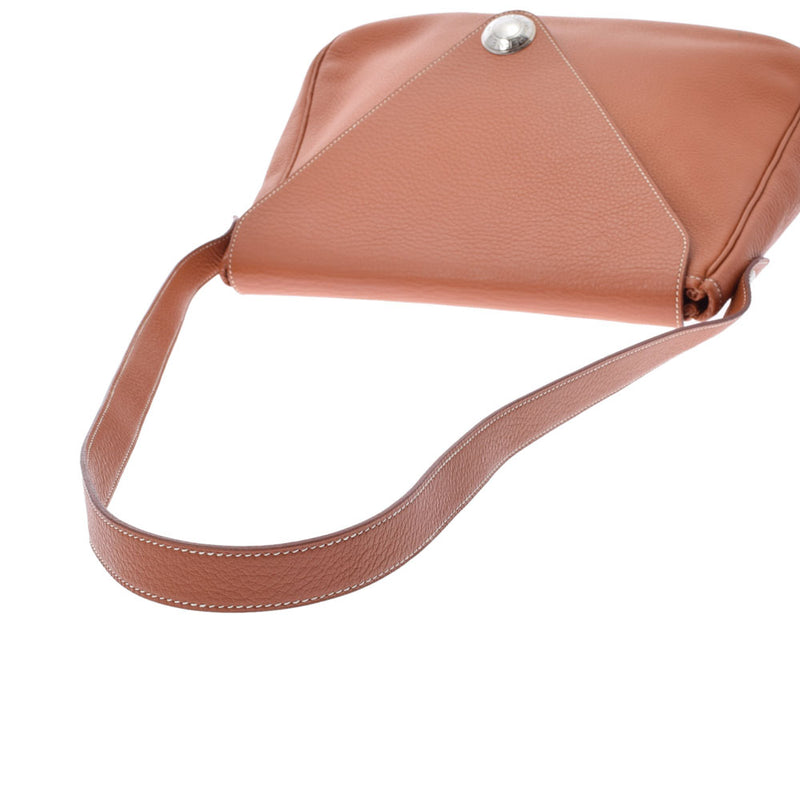 HERMES エルメス クリスティーヌ  ノワゼット シルバー金具 □B刻印(1998年頃) レディース トリヨンクレマンス  ショルダーバッグ ABランク 中古 銀蔵