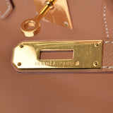 HERMES エルメス バーキン 35 ナチュラル ゴールド金具 □C刻印(1999年頃) ユニセックス クシュベル ハンドバッグ ABランク 中古 銀蔵