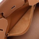HERMES エルメス バーキン 35 ナチュラル ゴールド金具 □C刻印(1999年頃) ユニセックス クシュベル ハンドバッグ ABランク 中古 銀蔵