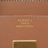 HERMES エルメス バーキン 35 ナチュラル ゴールド金具 □C刻印(1999年頃) ユニセックス クシュベル ハンドバッグ ABランク 中古 銀蔵