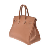 HERMES エルメス バーキン 35 ナチュラル ゴールド金具 □C刻印(1999年頃) ユニセックス クシュベル ハンドバッグ ABランク 中古 銀蔵