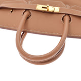 HERMES エルメス バーキン 35 ナチュラル ゴールド金具 □C刻印(1999年頃) ユニセックス クシュベル ハンドバッグ ABランク 中古 銀蔵