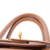 HERMES エルメス バーキン 35 ナチュラル ゴールド金具 □C刻印(1999年頃) ユニセックス クシュベル ハンドバッグ ABランク 中古 銀蔵