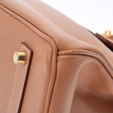 HERMES エルメス バーキン 35 ナチュラル ゴールド金具 □C刻印(1999年頃) ユニセックス クシュベル ハンドバッグ ABランク 中古 銀蔵