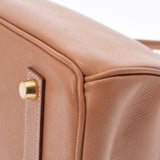 HERMES エルメス バーキン 35 ナチュラル ゴールド金具 □C刻印(1999年頃) ユニセックス クシュベル ハンドバッグ ABランク 中古 銀蔵