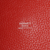 HERMES エルメス ピコタンロック GM ルージュカザック シルバー金具 A刻印(2017年頃) レディース トリヨンクレマンス ハンドバッグ ABランク 中古 銀蔵