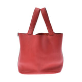 HERMES エルメス ピコタンロック GM ルージュカザック シルバー金具 A刻印(2017年頃) レディース トリヨンクレマンス ハンドバッグ ABランク 中古 銀蔵