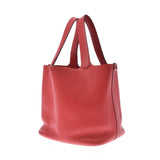 HERMES エルメス ピコタンロック GM ルージュカザック シルバー金具 A刻印(2017年頃) レディース トリヨンクレマンス ハンドバッグ ABランク 中古 銀蔵