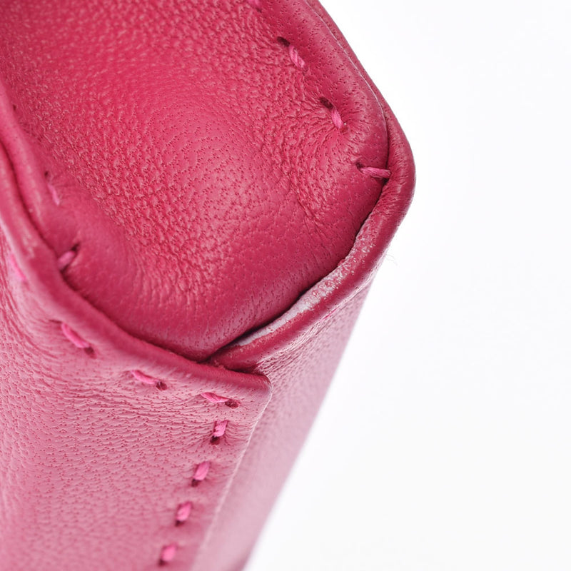 HERMES エルメス サックオランジュ バッグチャーム ローズメキシコ Y刻印(2020年頃) ユニセックス アニョーミロ チャーム 新同 中古 銀蔵