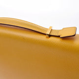 HERMES エルメス ケリークロス ジョーヌ ゴールド金具 ○Z刻印(1996年頃) ユニセックス クシュベル クラッチバッグ Bランク 中古 銀蔵