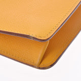 HERMES エルメス ケリークロス ジョーヌ ゴールド金具 ○Z刻印(1996年頃) ユニセックス クシュベル クラッチバッグ Bランク 中古 銀蔵